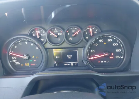 2025 Chevrolet Silverado 1500 2Wd Long Bed Wt из США, поврежденный, VIN 3GCNAAEK9SG360580